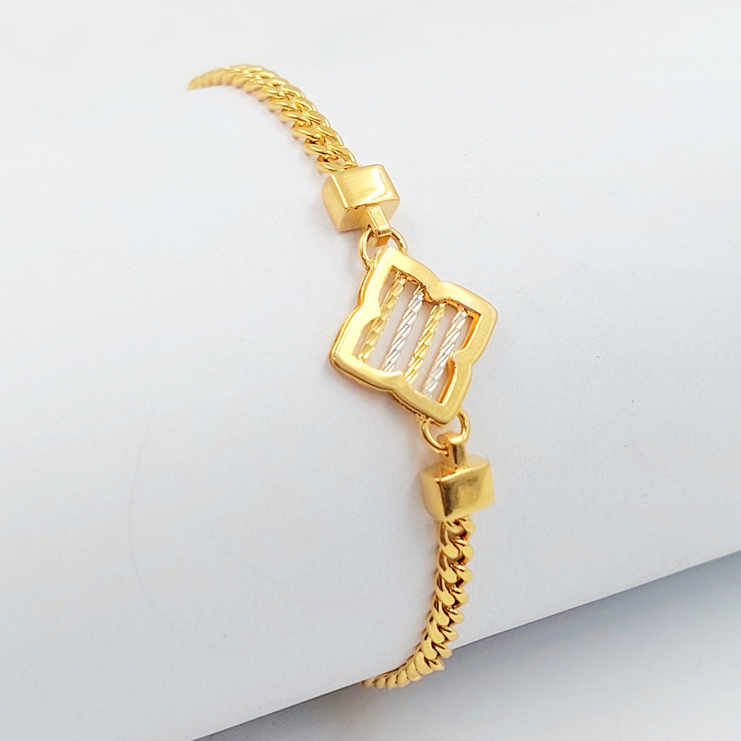 Deluxe Bracelet Made of 21K Gold by Saeed Jewelry 