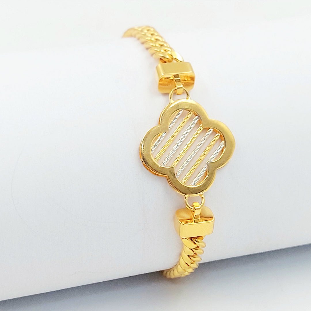 Deluxe Bracelet Made of 21K Gold by Saeed Jewelry 