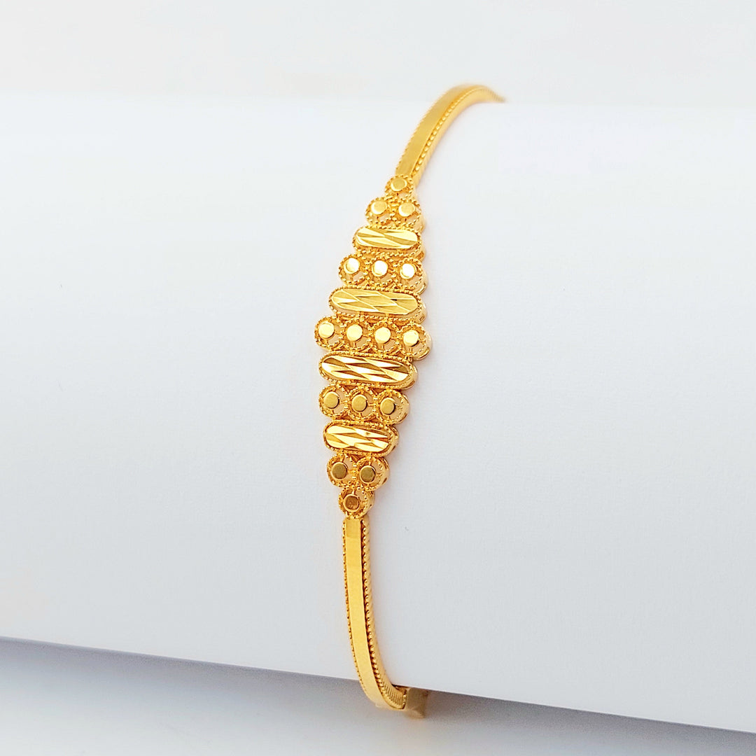 Engraved Bangle Bracelet