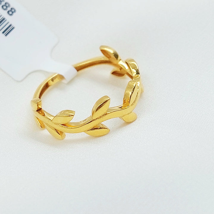 Deluxe Leaf Ring