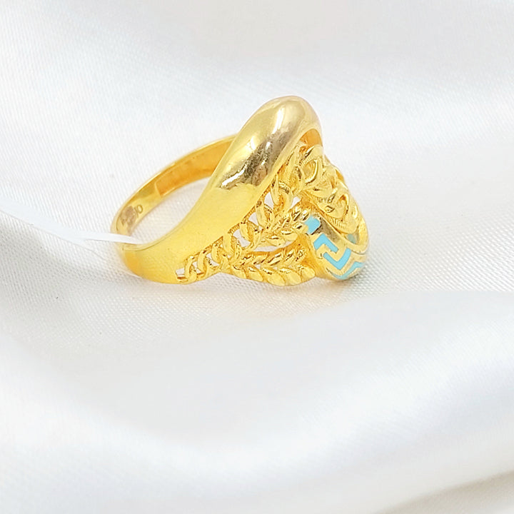 Enameled Deluxe Ring