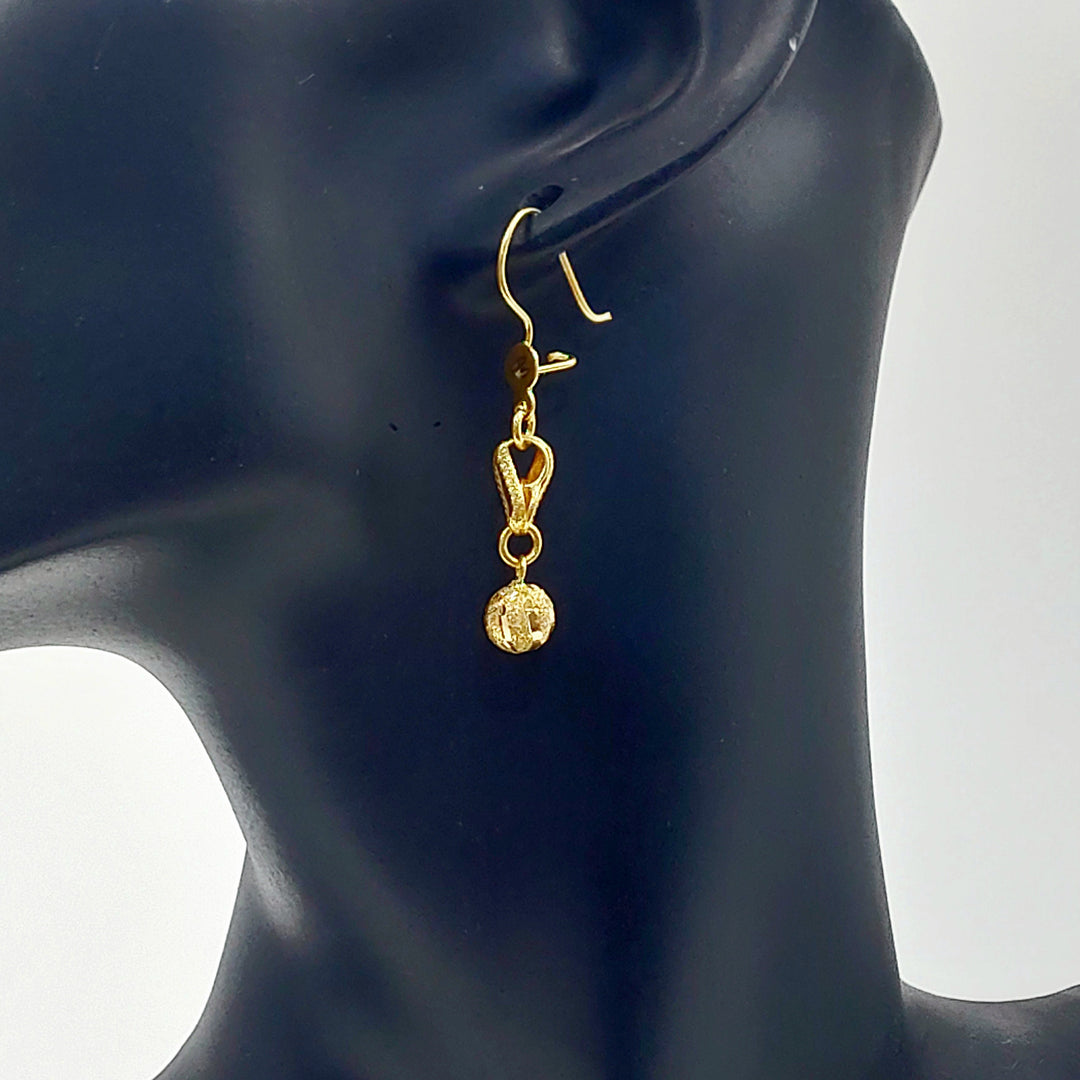 Balls Shankle Earrings