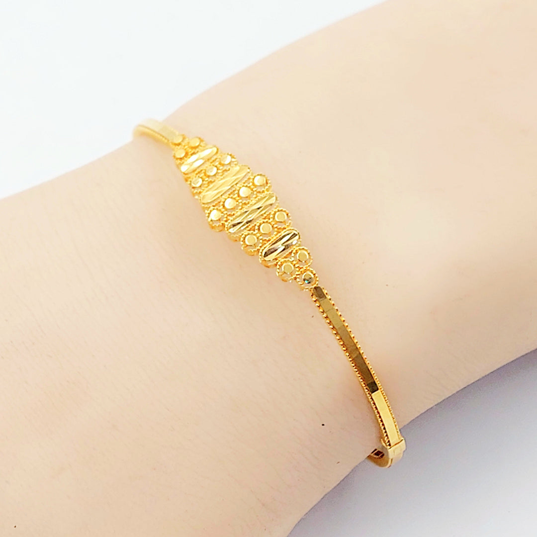 Engraved Bangle Bracelet