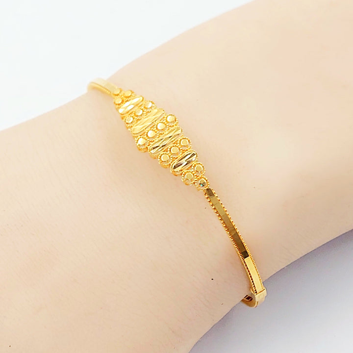 Engraved Bangle Bracelet