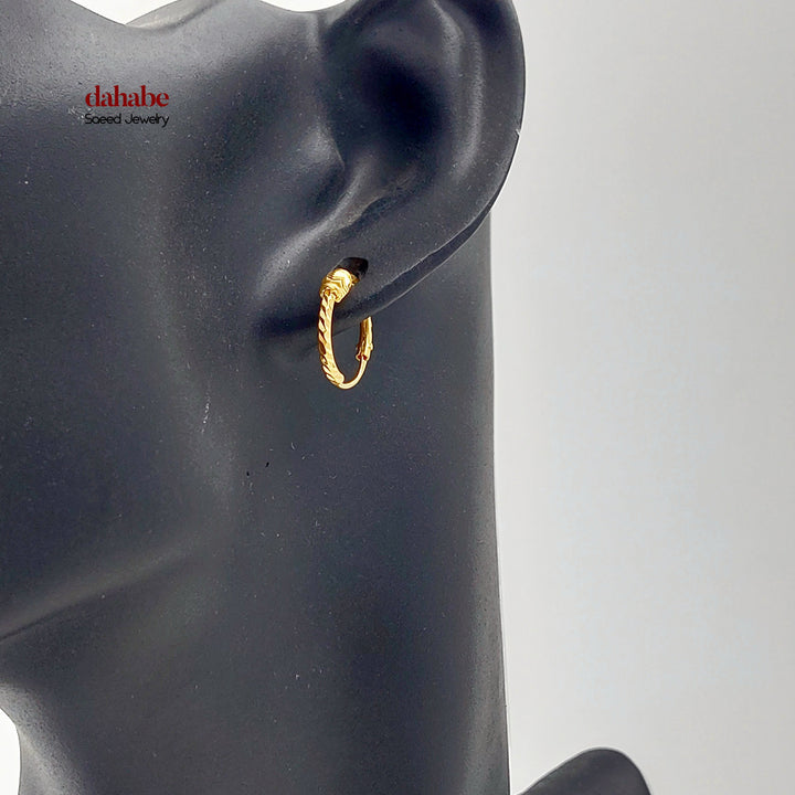 Dandash Hoop Earrings