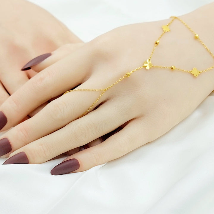 Rose Hand Bracelet