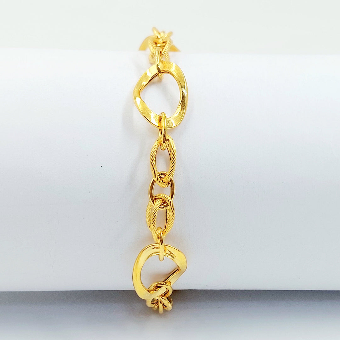 Deluxe Virna Bracelet Made of 21K Gold by Saeed Jewelry 