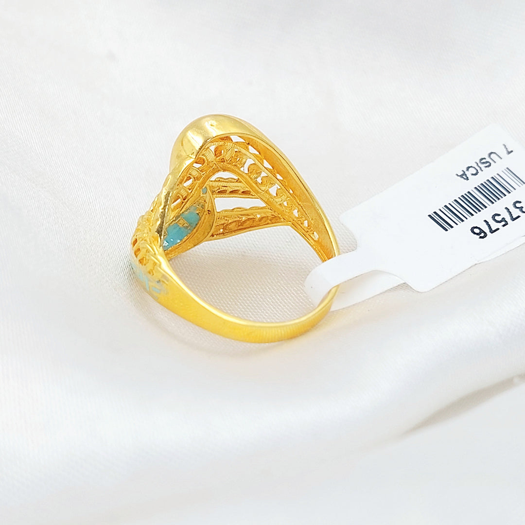 Enameled Deluxe Ring