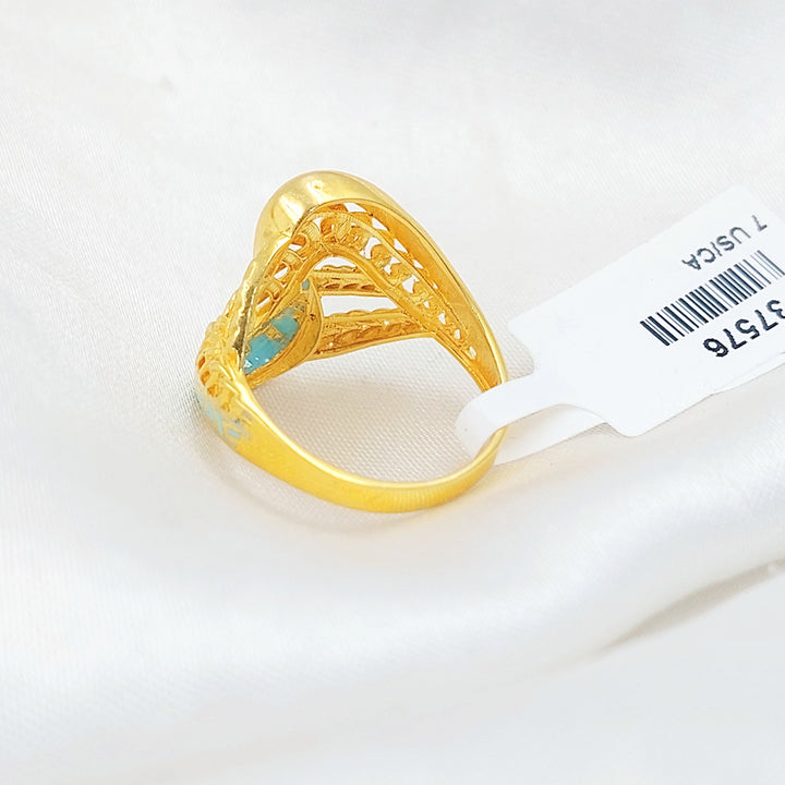 Enameled Deluxe Ring