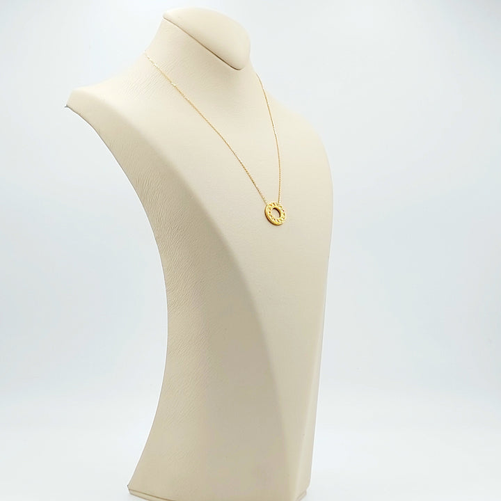 Light Deluxe Necklace Made of 21K Gold by Saeed Jewelry 