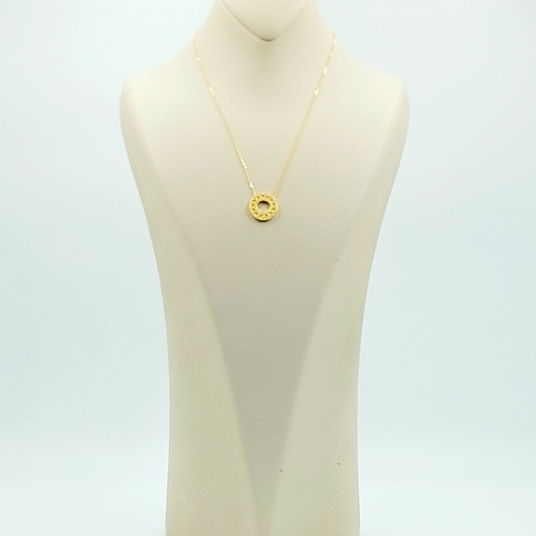 Light Deluxe Necklace Made of 21K Gold by Saeed Jewelry 