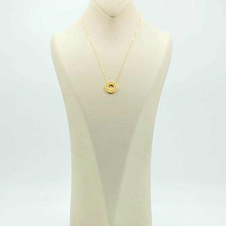 Light Deluxe Necklace Made of 21K Gold by Saeed Jewelry 