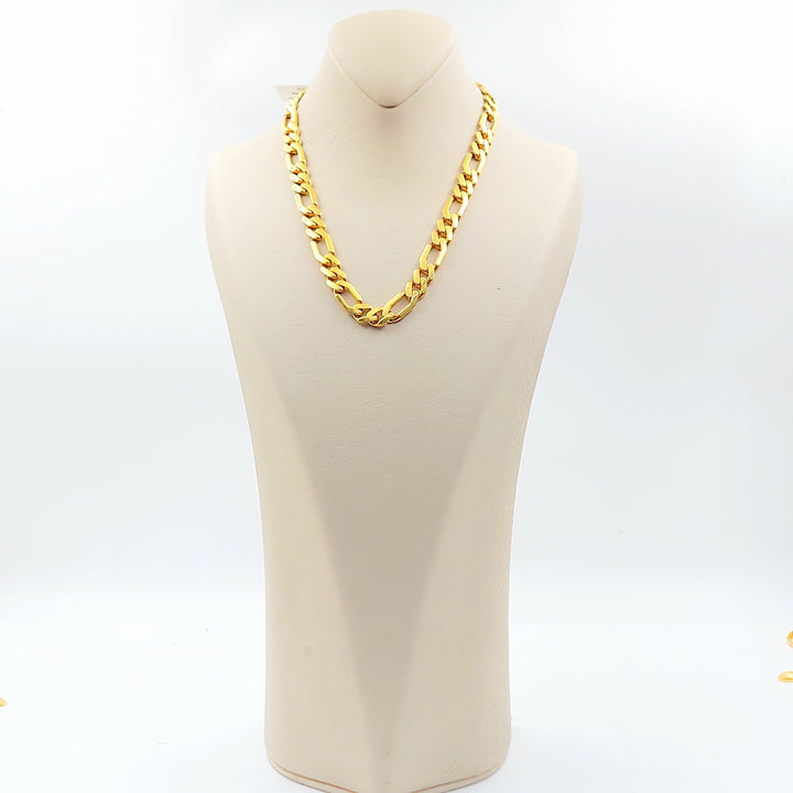 Enameled Cuban Links Necklace
