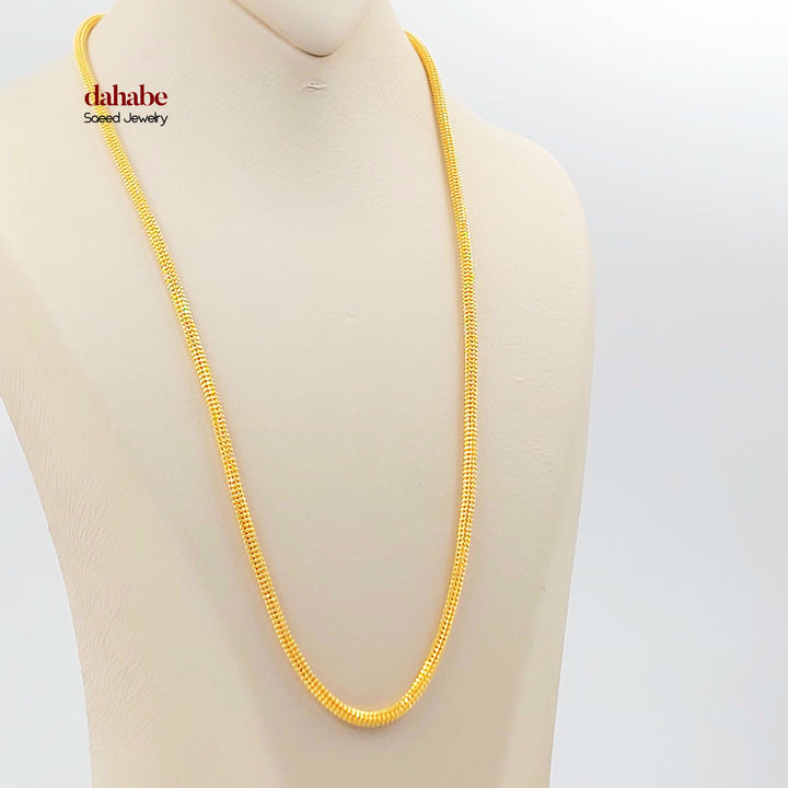 21K سنسال  ماليزي 4mm-مجوهرات الشيخ سعيد-Saeed Jewelry 