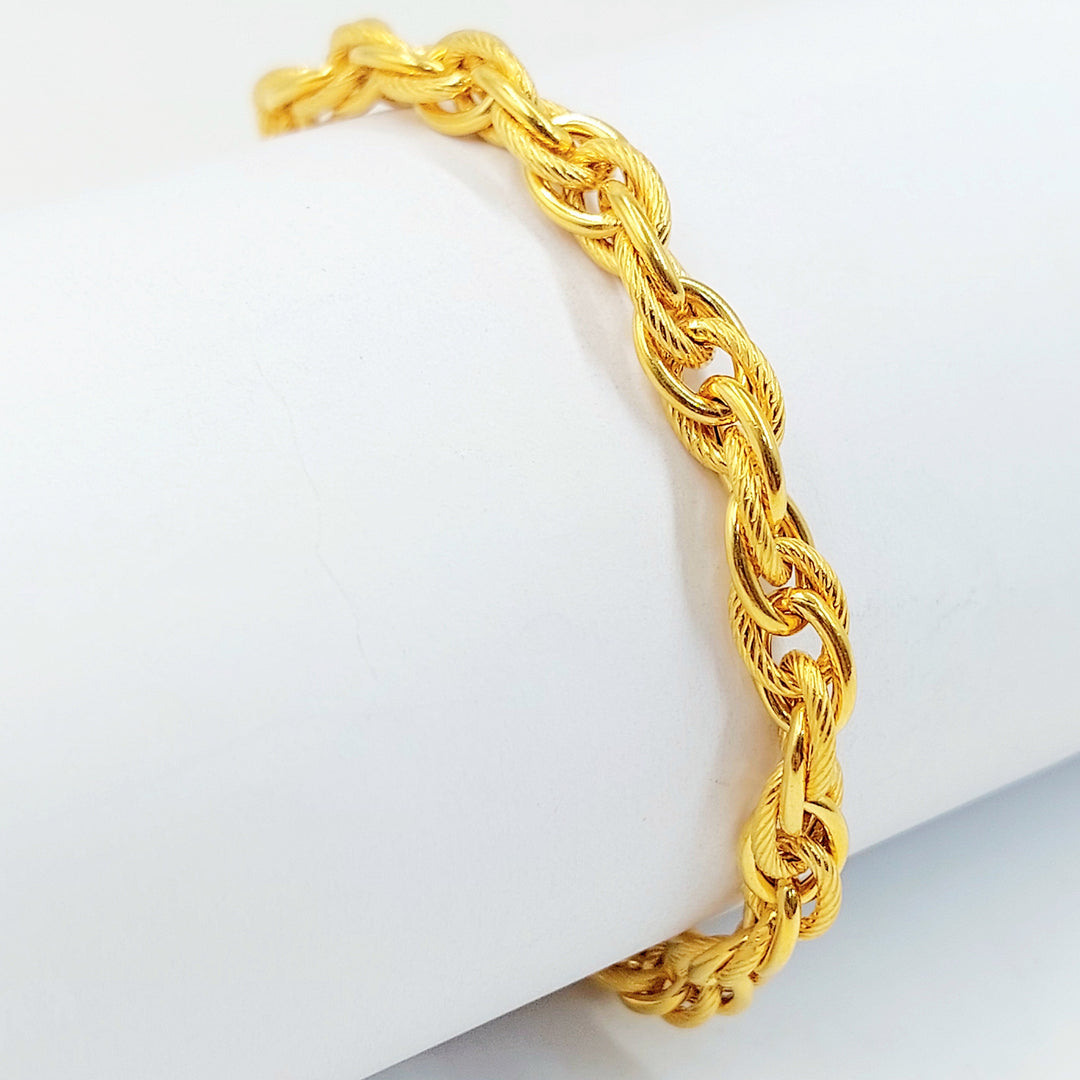 Virna Bracelet Made of 21K Gold by Saeed Jewelry 
