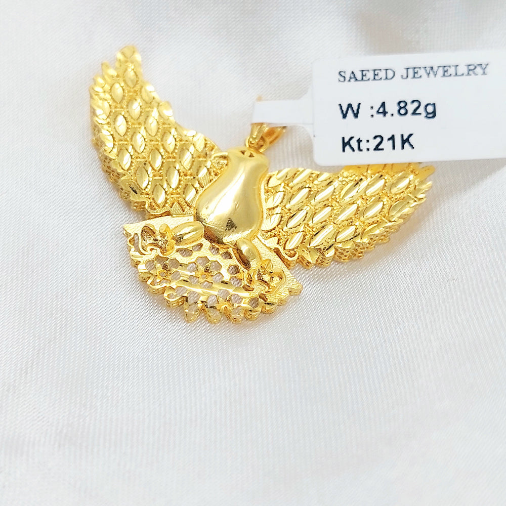 Deluxe Pendant Made of 21K Gold by Saeed Jewelry 