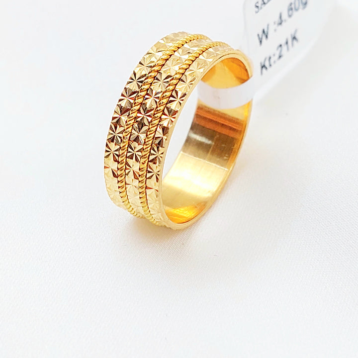 Deluxe Engraved Wedding Ring