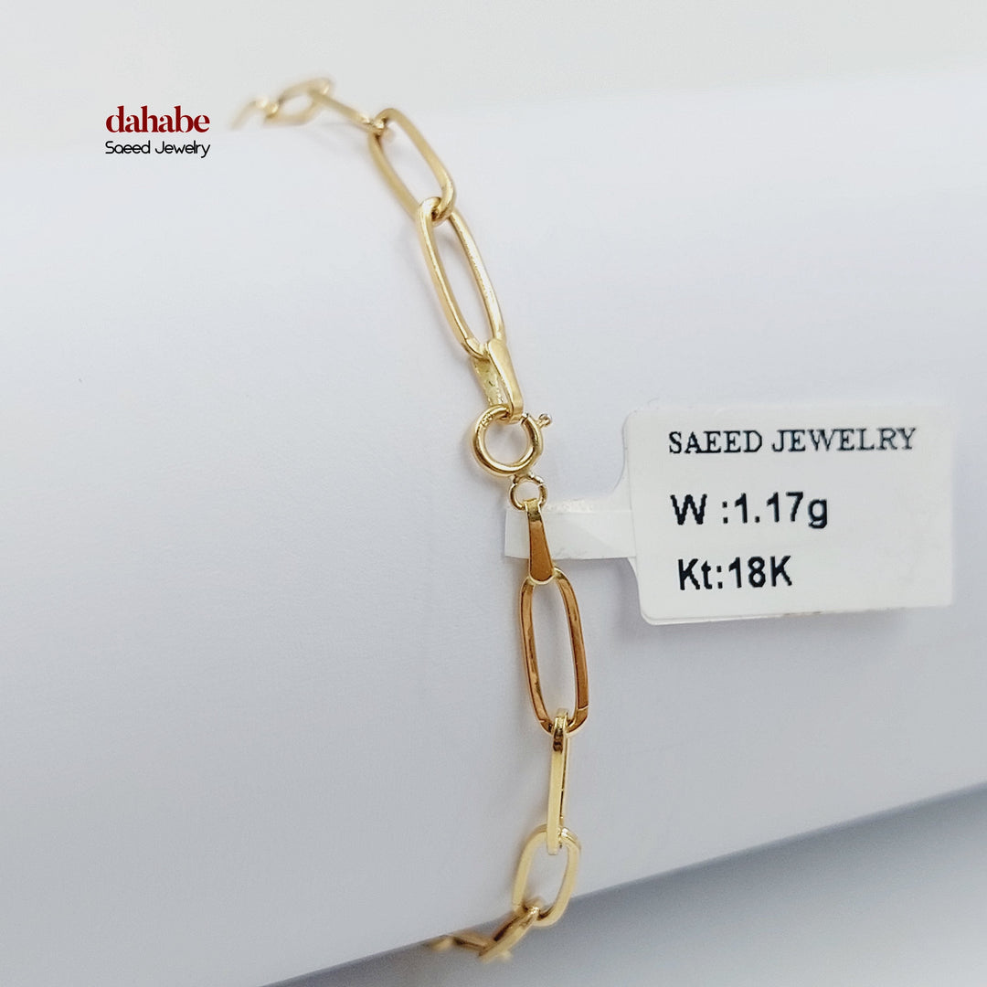 18K اسوارة اكسترا اكسترا-مجوهرات الشيخ سعيد-Saeed Jewelry 