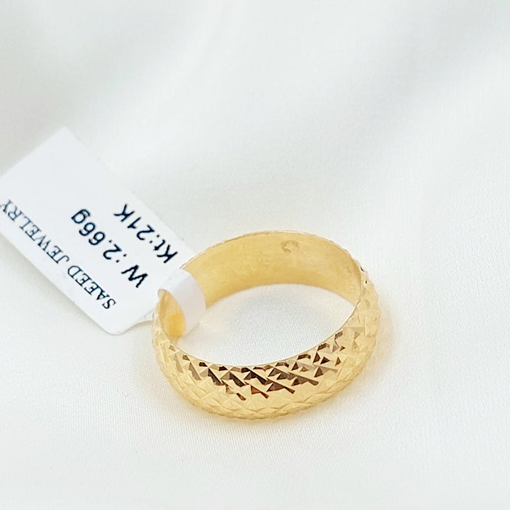Plain Hexa Wedding Ring