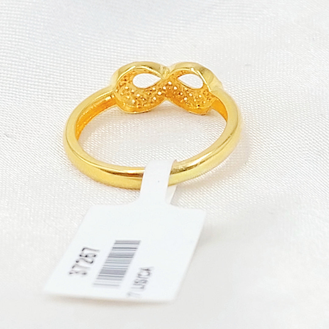 Infinite Ring Made of 21K Gold by Saeed Jewelry 