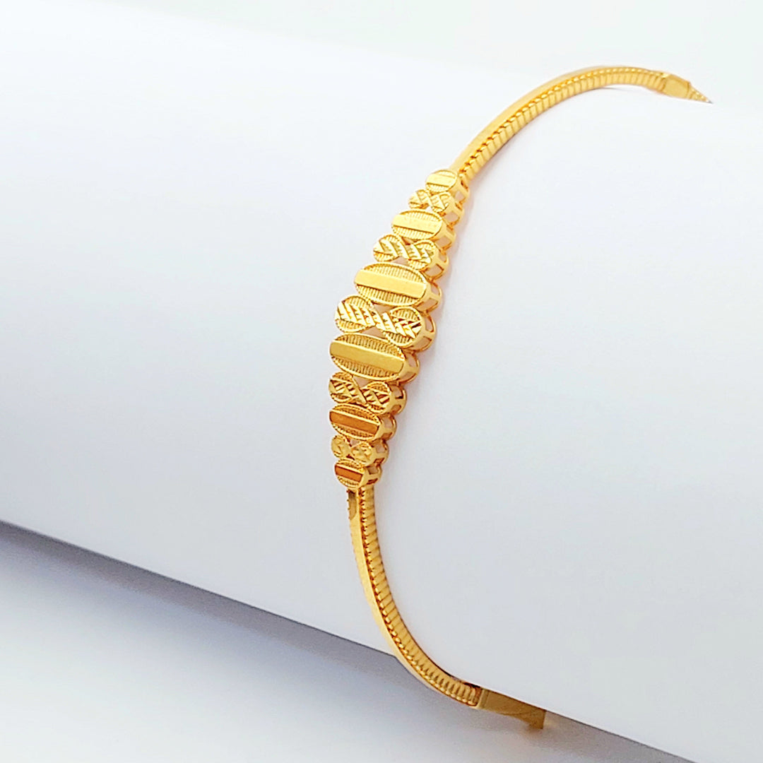 Engraved Bangle Bracelet