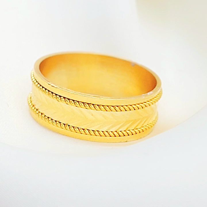 CNC Arrow Wedding Ring