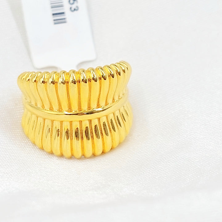 Deluxe Ring Made of 21K Gold by Saeed Jewelry 
