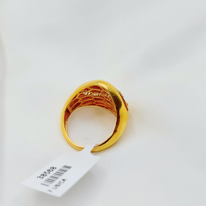 21K Gold Ottoman Signet Ring