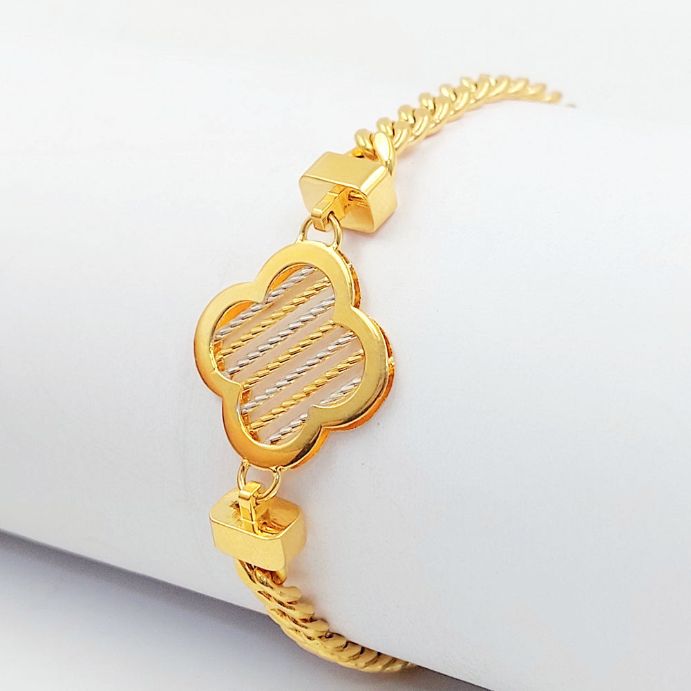Deluxe Bracelet Made of 21K Gold by Saeed Jewelry 