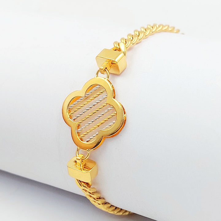 Deluxe Bracelet Made of 21K Gold by Saeed Jewelry 