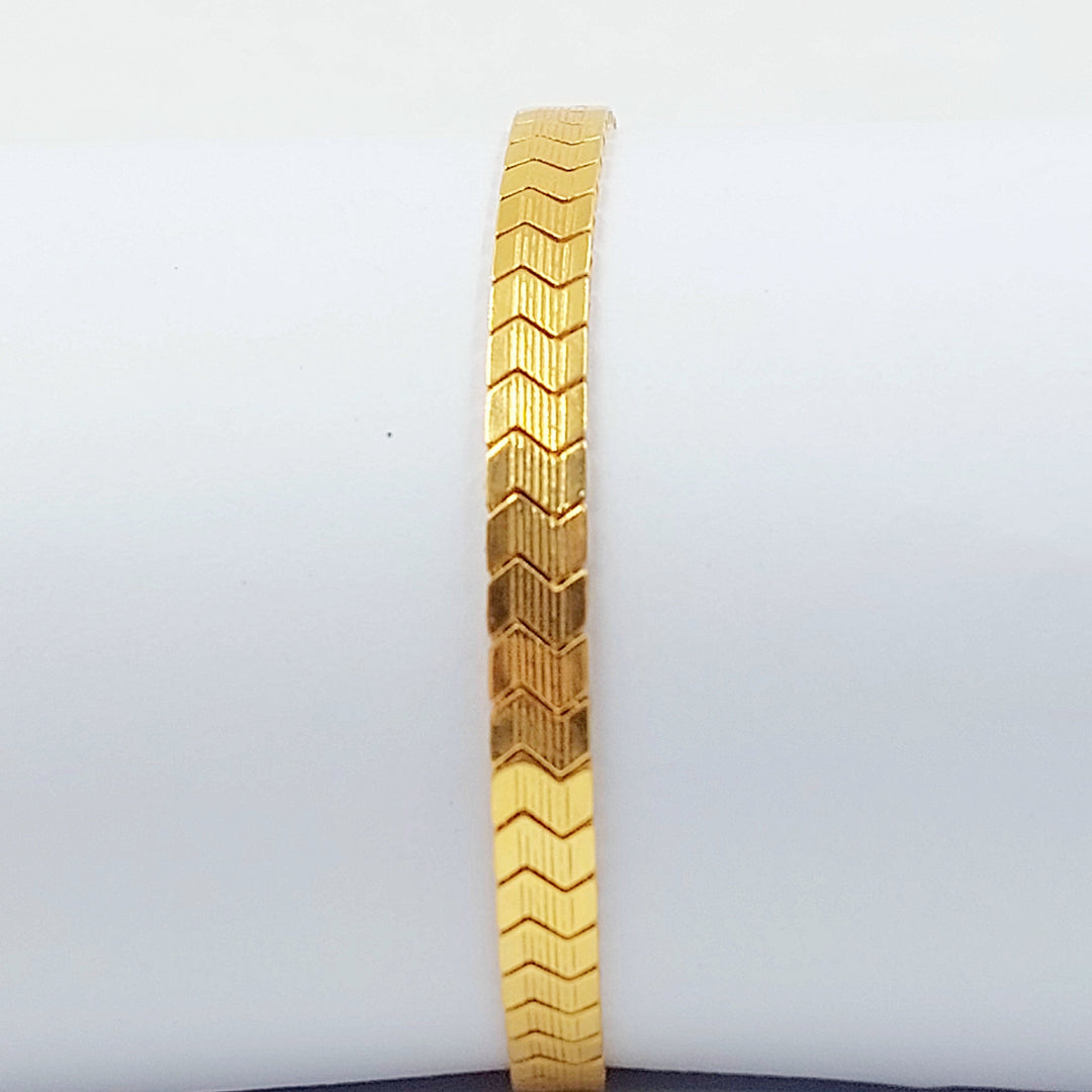 21K اسوارة افعى-مجوهرات الشيخ سعيد-Saeed Jewelry 