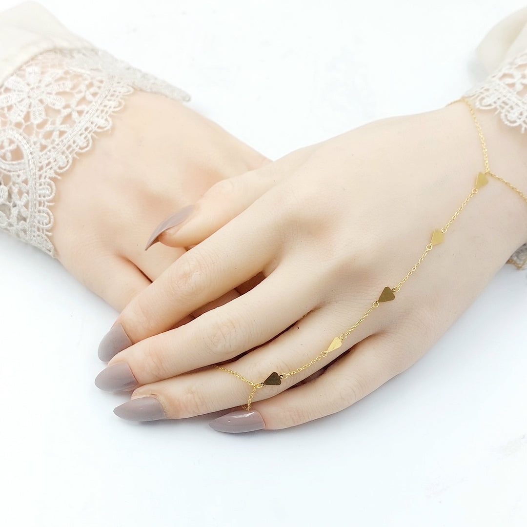 21K كف اكسترا ناعم-مجوهرات الشيخ سعيد-Saeed Jewelry 