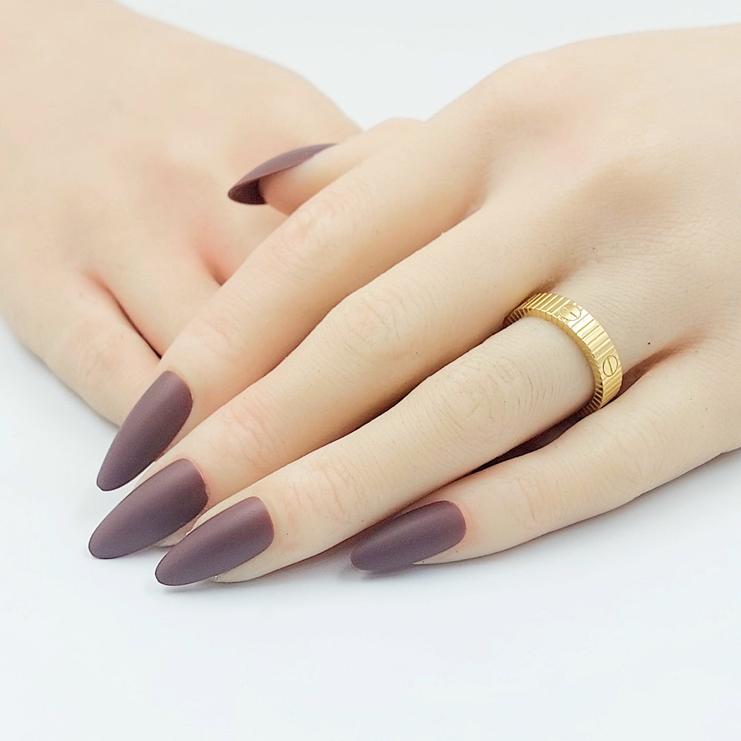 Deluxe Figaro Wedding Ring