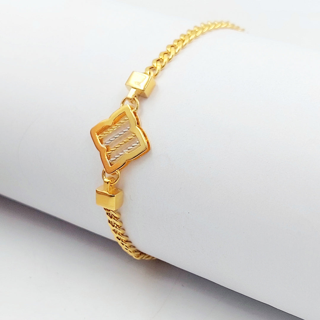 Deluxe Bracelet Made of 21K Gold by Saeed Jewelry 