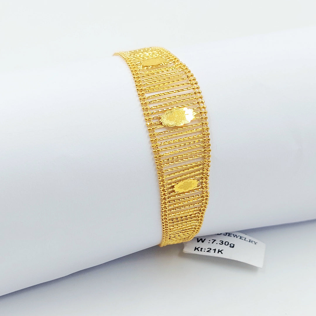 21K اسوارة اكسترا اكسترا-مجوهرات الشيخ سعيد-Saeed Jewelry 