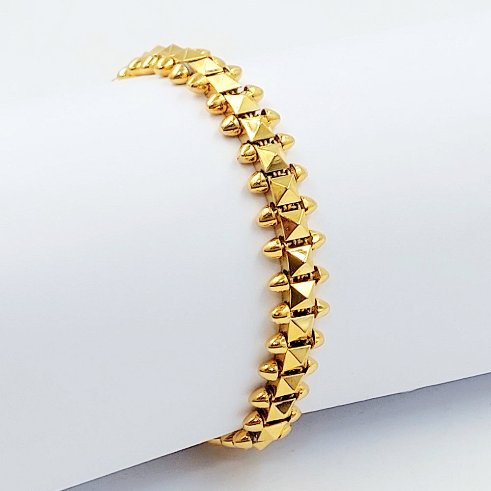 Deluxe Bracelet Made of 21K Gold by Saeed Jewelry 
