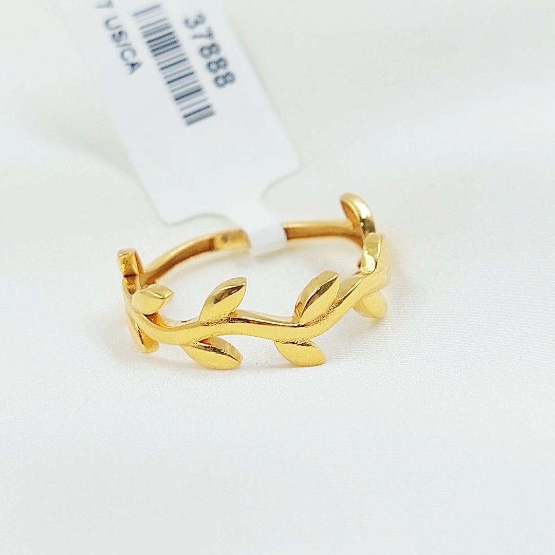 Deluxe Leaf Ring