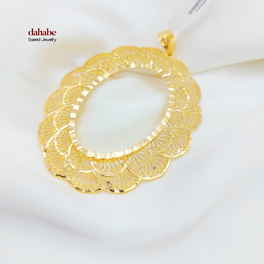 21K برواز اونصه-مجوهرات الشيخ سعيد-Saeed Jewelry 