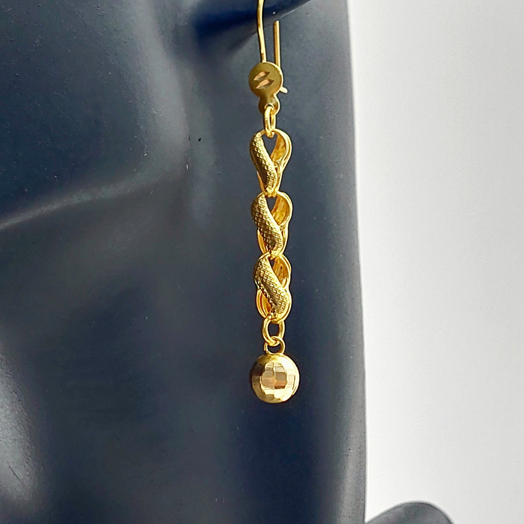 Balls Shankle Earrings