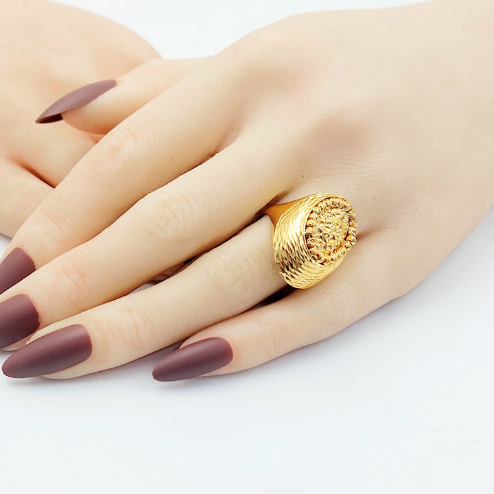 Engraved Balls Ring