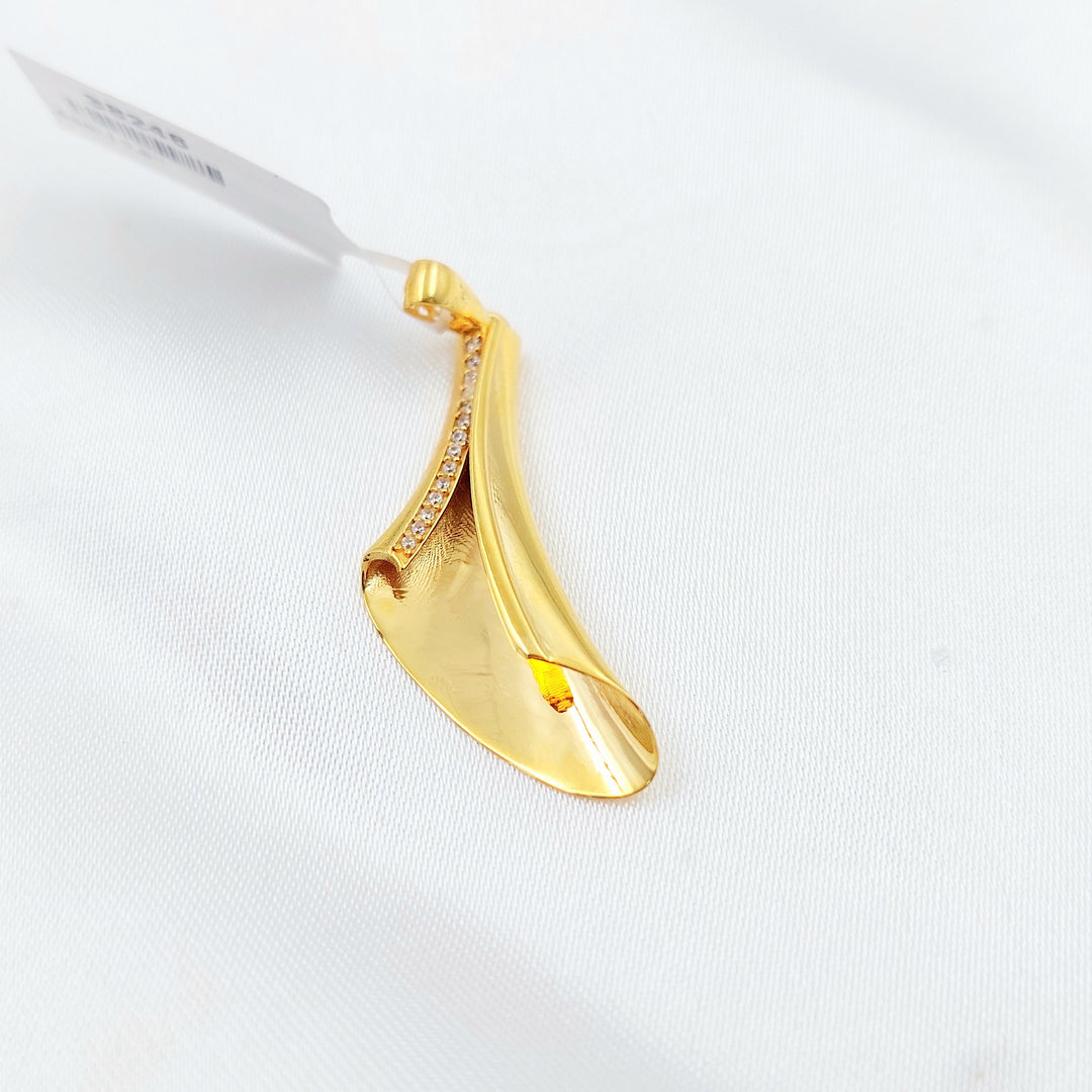 Zircon Studded Deluxe Pendant