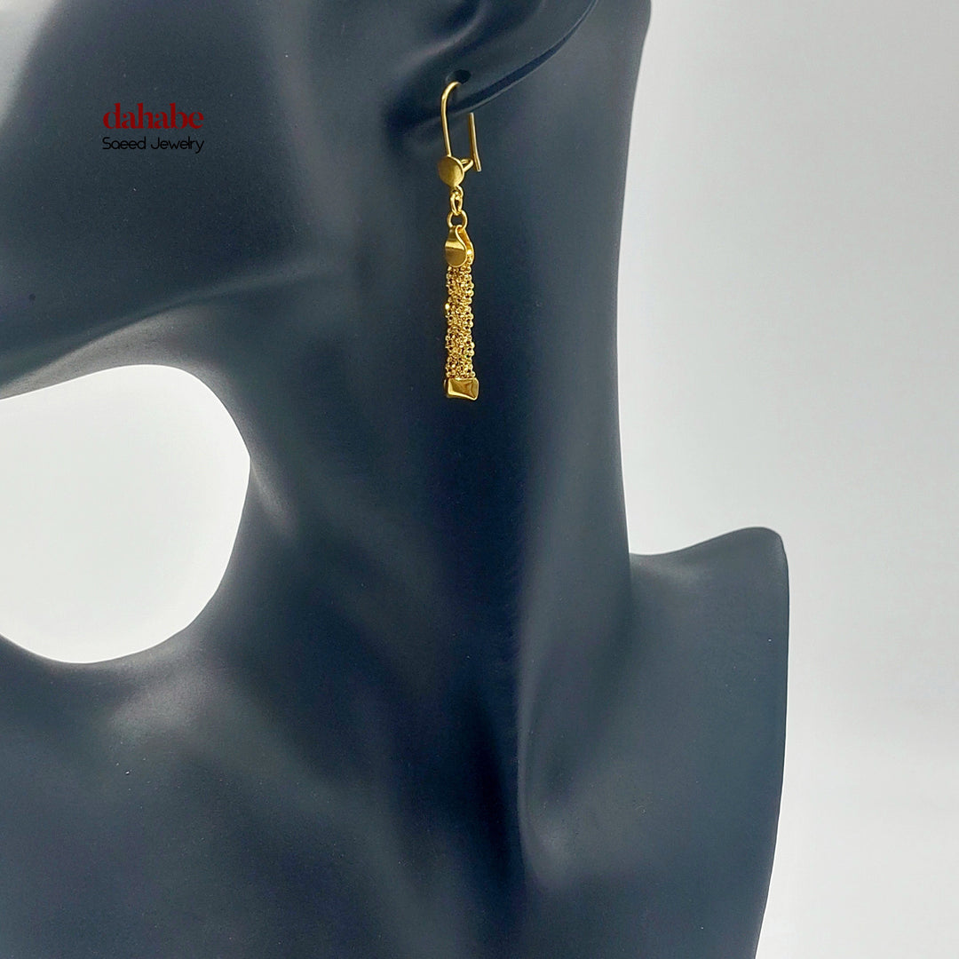 21K Gold Fancy Earrings