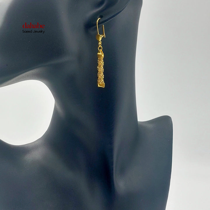 21K Gold Fancy Earrings