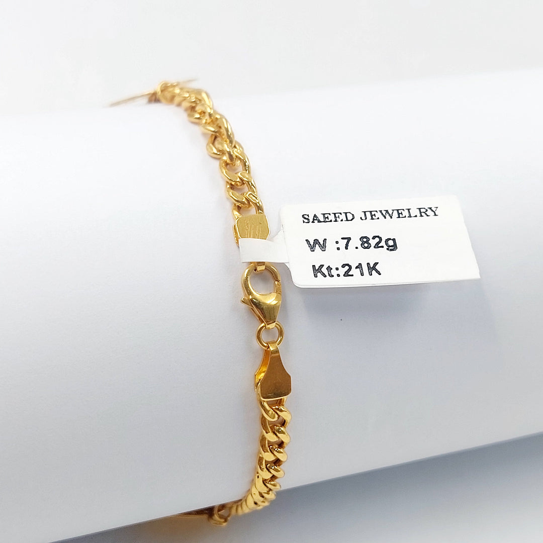 21K اسوارة دنانديش رشادي-مجوهرات الشيخ سعيد-Saeed Jewelry 