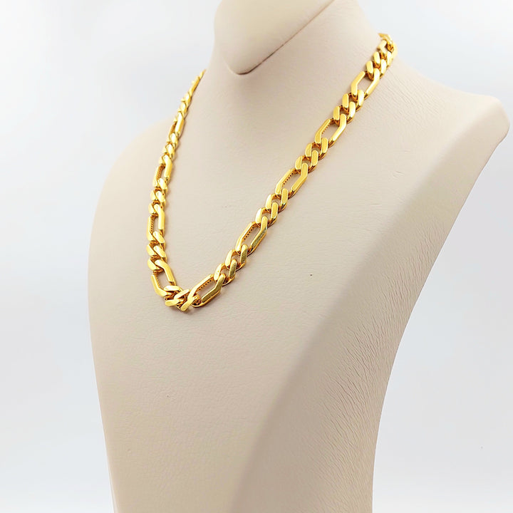 Enameled Cuban Links Necklace