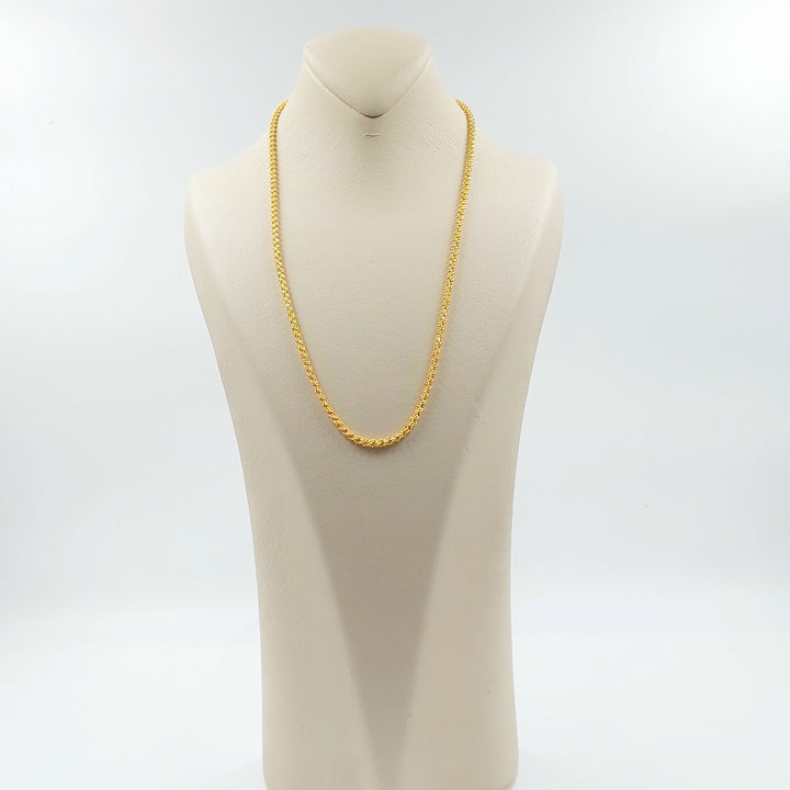 21K سنسال فانسي 4mm-مجوهرات الشيخ سعيد-Saeed Jewelry 