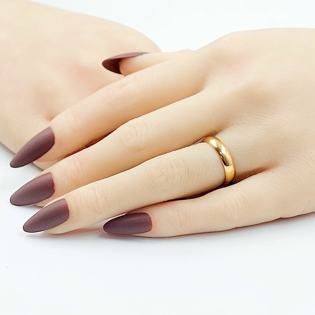 Thin Plain Wedding Ring