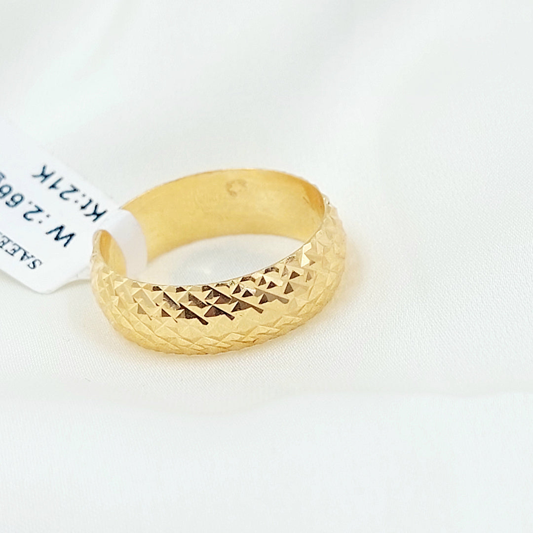Plain Hexa Wedding Ring