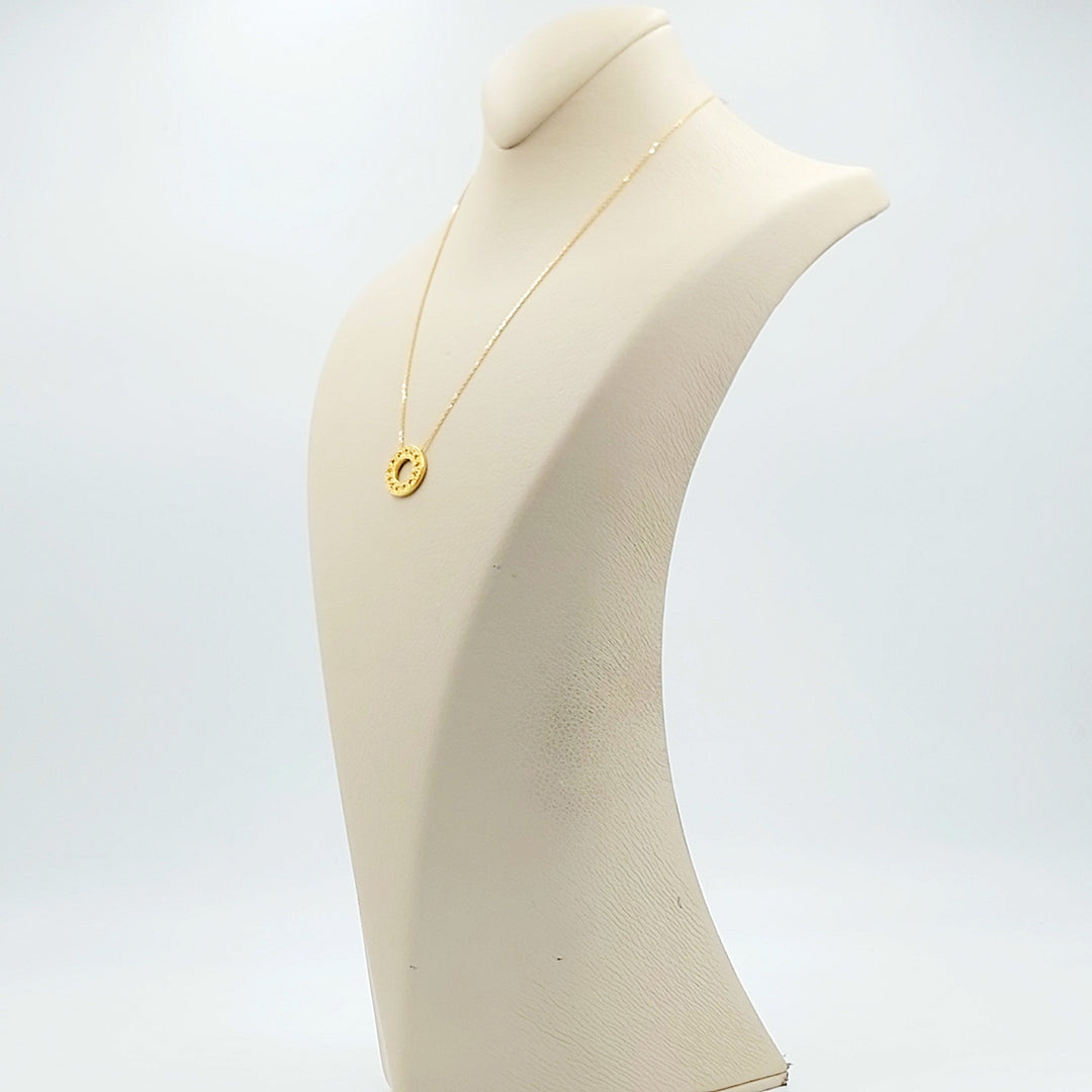 Light Deluxe Necklace Made of 21K Gold by Saeed Jewelry 