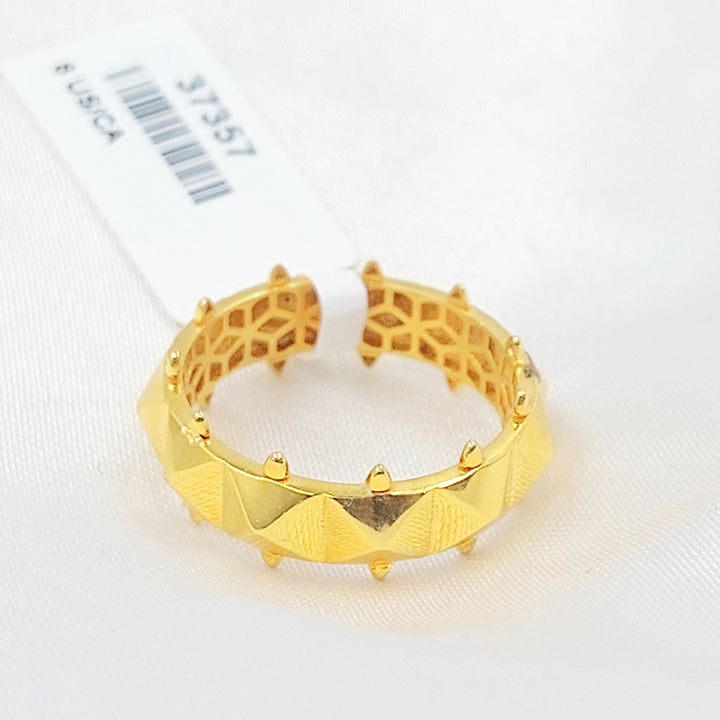 Deluxe Ring Made of 21K Gold by Saeed Jewelry 